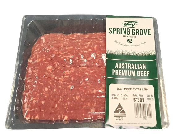 Beef Mince Extra Lean - Spring Grove