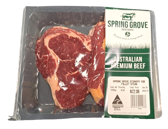 Economy Rib Fillet Steak - Spring Grove