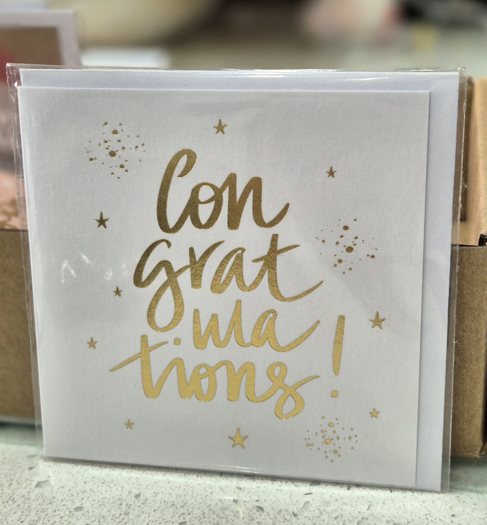 Gift Card-Sparkle Congratulations