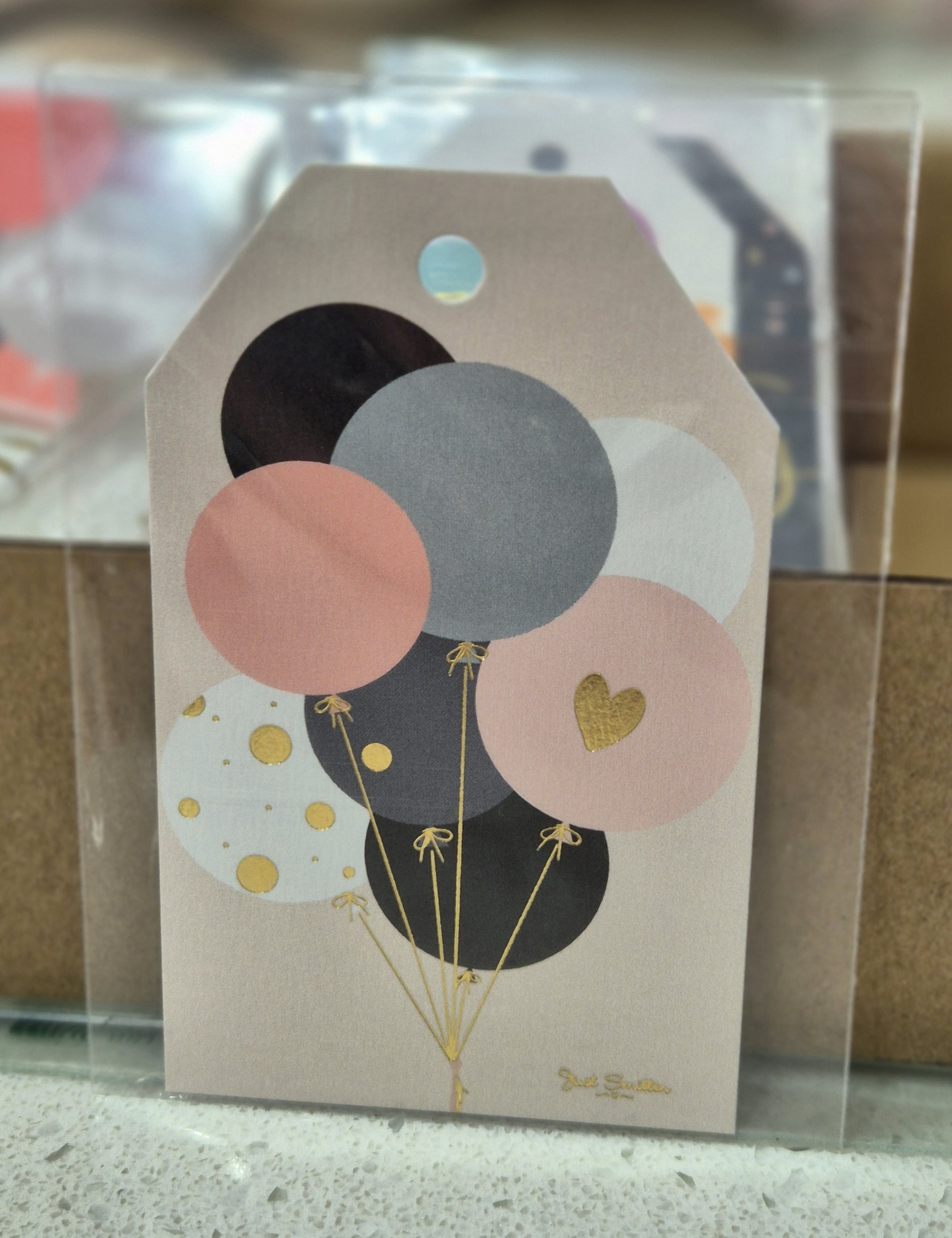 Gift Tag- Pastel Balloons