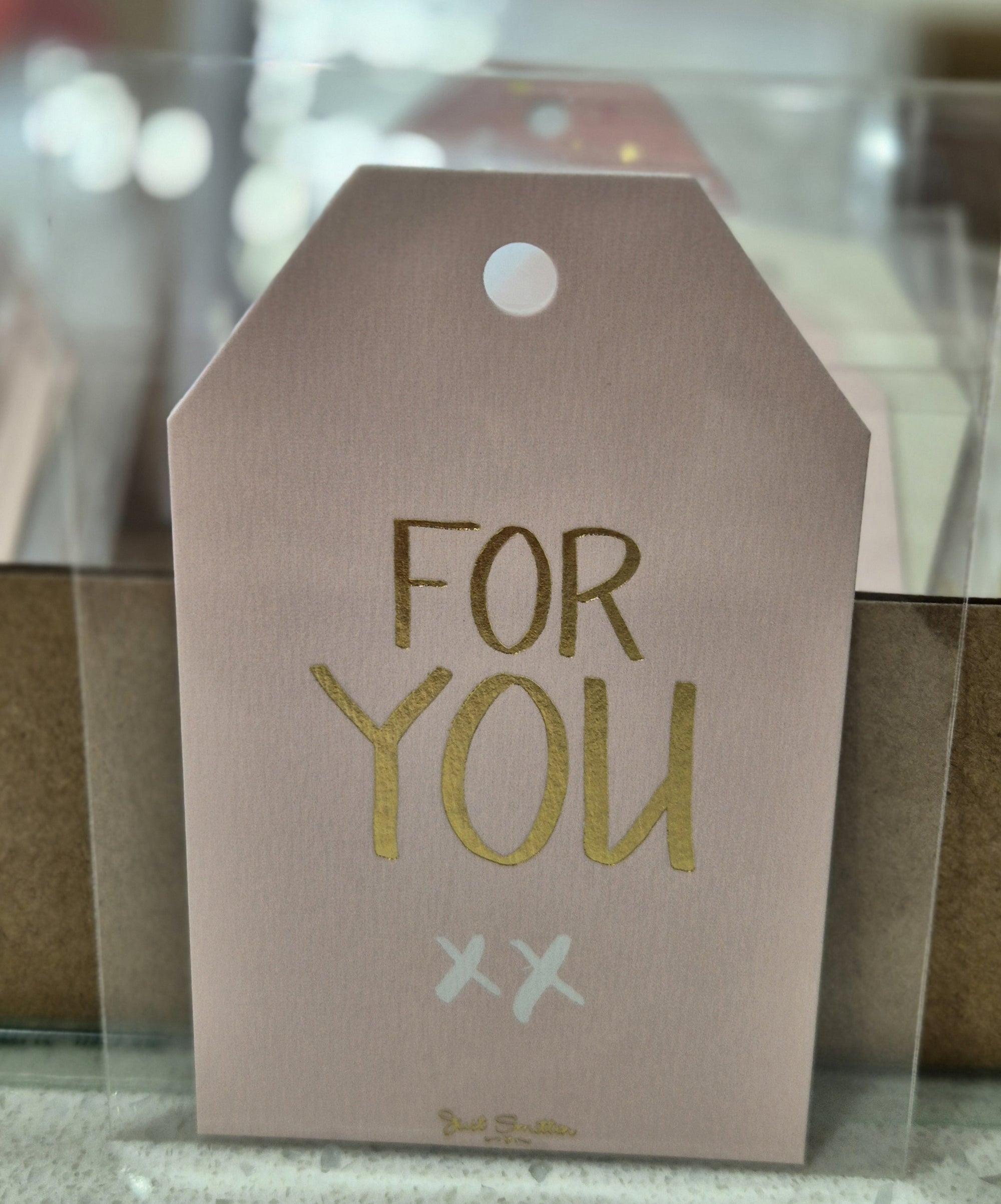 Gift Tag-Pink For You