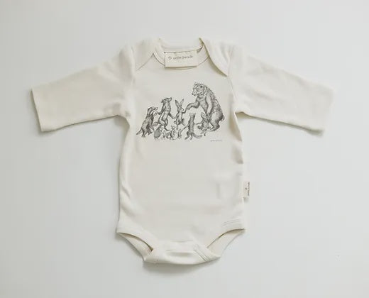 Organic Knit Woodlands Dance Bodysuit - L/S