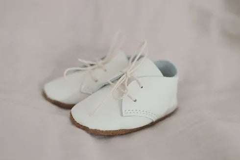 Genuine Leather Shoes White