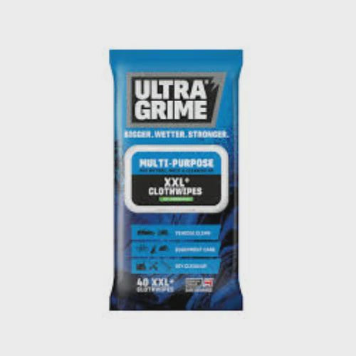 UltraGrime Life Multi-purpose XXL+ Clothwipes 40Pk