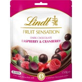 Lindt Fruit Sensation Raspberry & Cranberry 150g