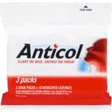 Anticol Regular Lozenges 3Pk