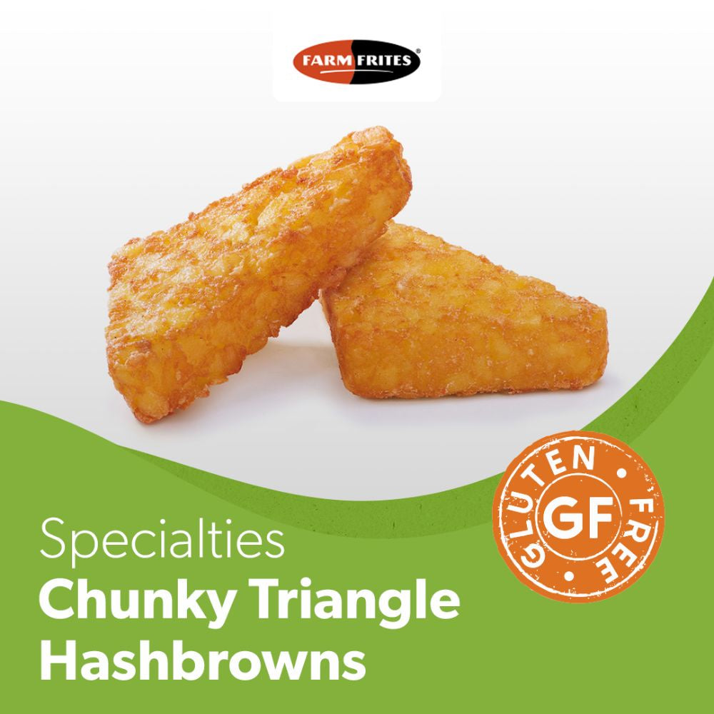 Farm Frite Chunky Triangle Hash Browns GF