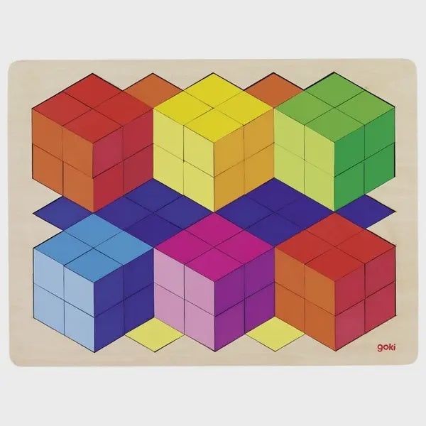 Puzzle 3D Cubes