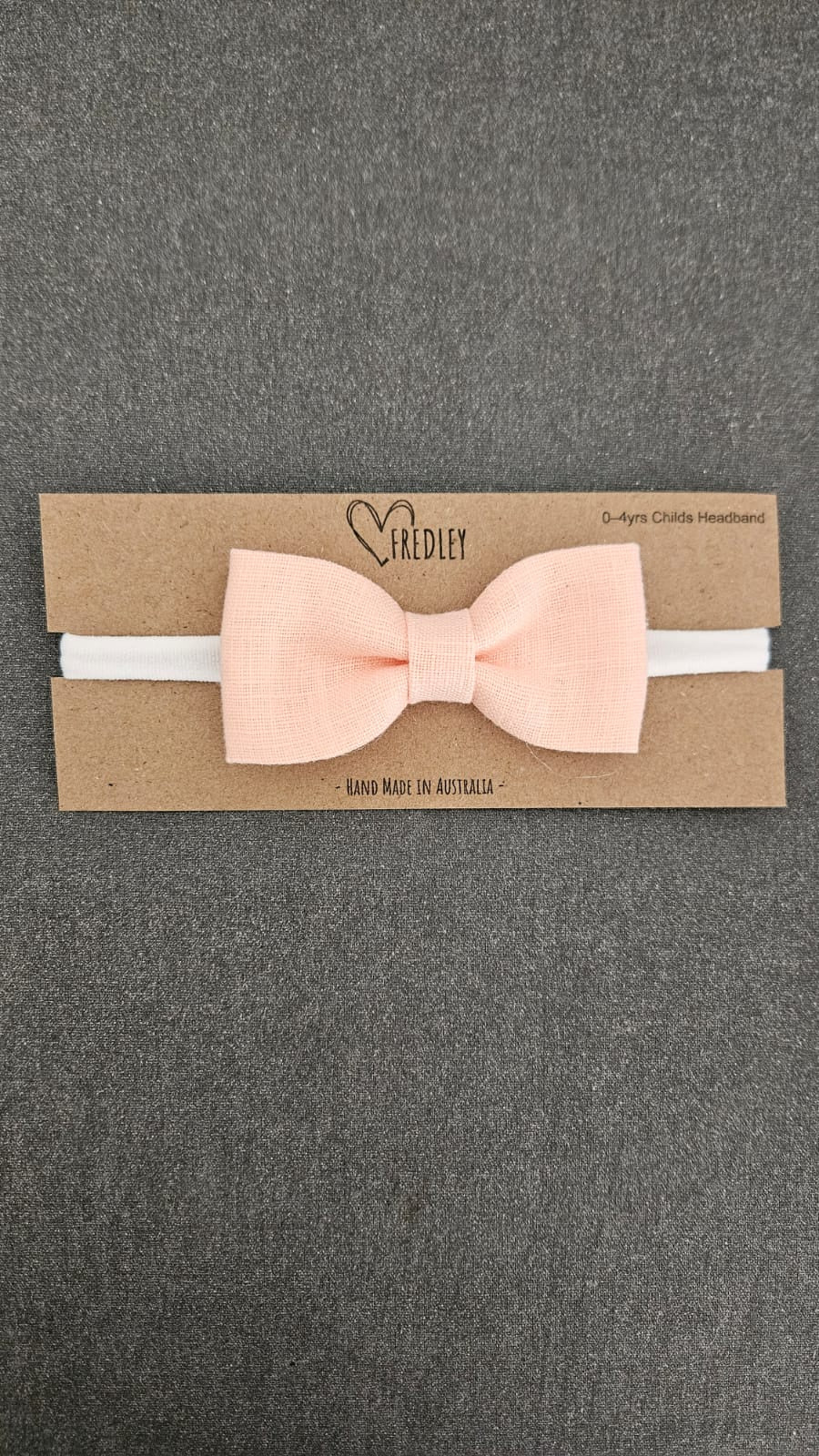 Fredley Soft Pink Bow Elastic headband