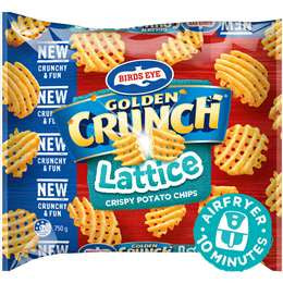 Birds Eye Golden Crunch Lattice 750g