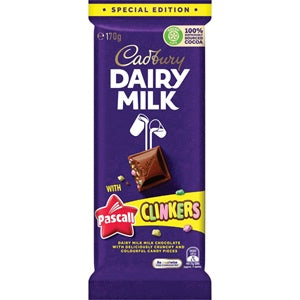 Cadbury Clinkers Dairy Milk Block 170g