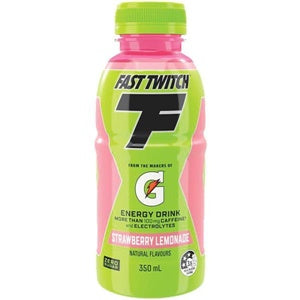 Gatorade Fast Twitch Energy Drink Strawberry Lemonade 350ml