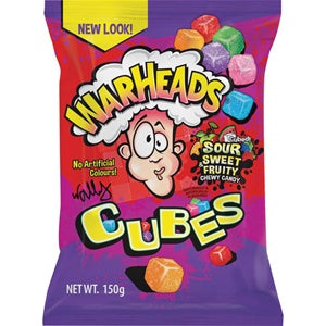 Warhead Cubes 150g