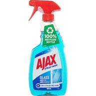 Ajax Spray & Wipe Glass Cleaner Spray 500ml