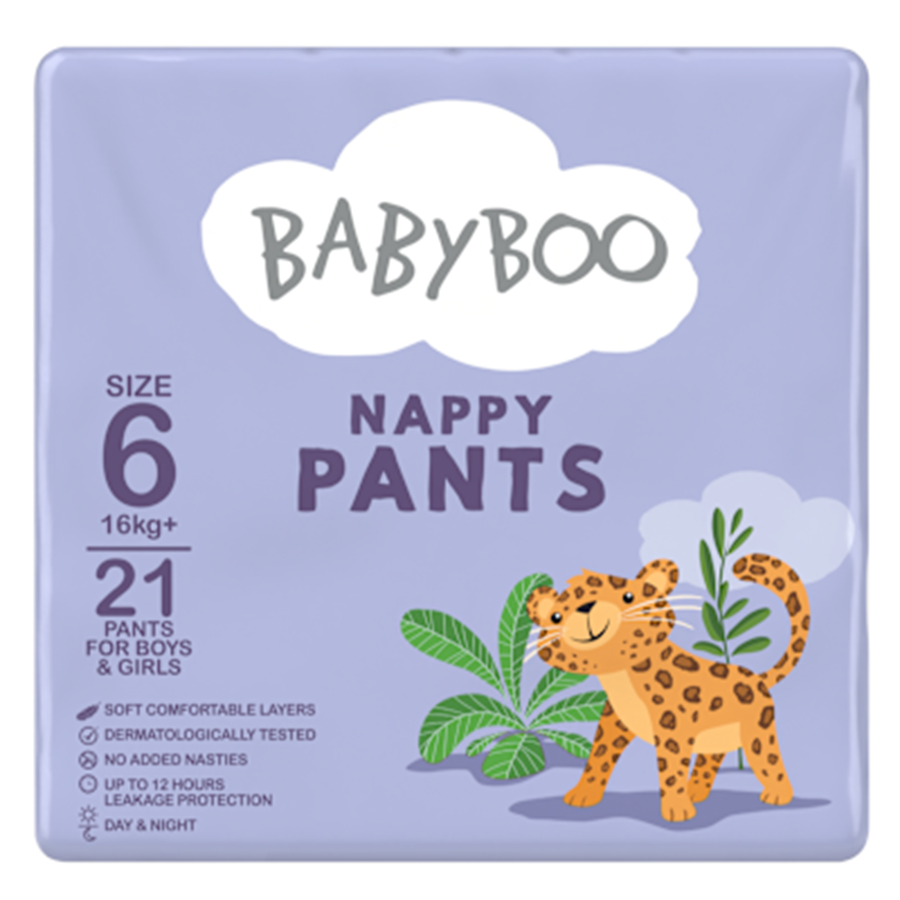 Baby Boo Nappy Pants Size 6 21pk