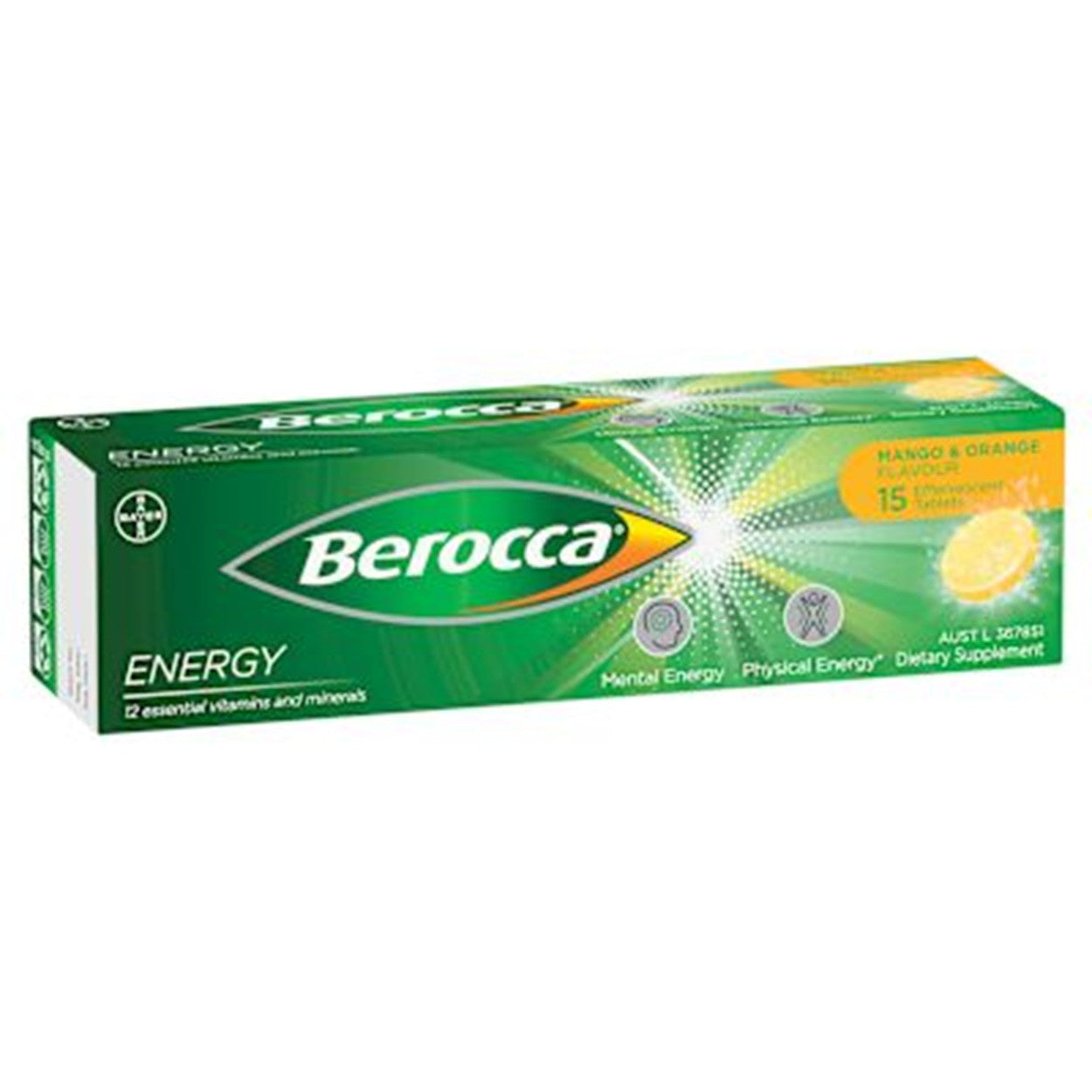 Berocca Performance Mango & Orange 15pk