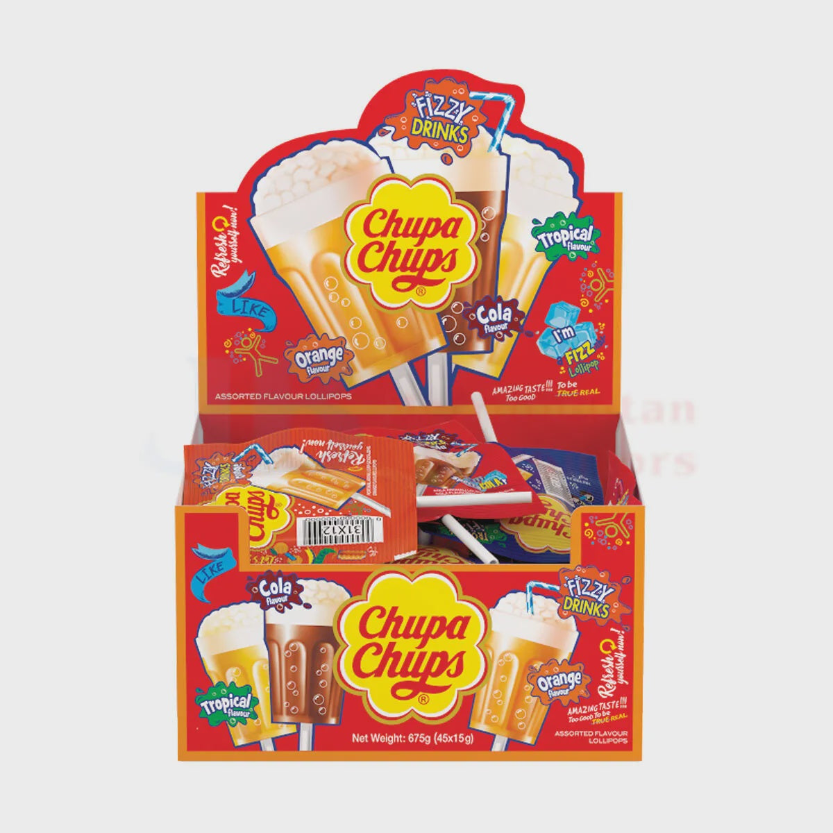 Chupa Chups 3D Fizzy Drinks 15g