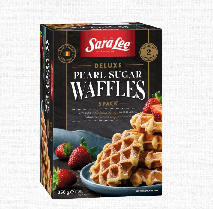 Sara lLee Pearl Sugar Waffles 250g 5pk
