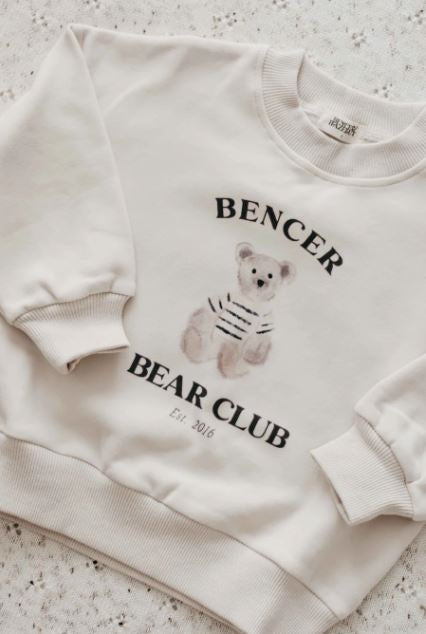 Bencer & Hazelnut Bear Club Sweater