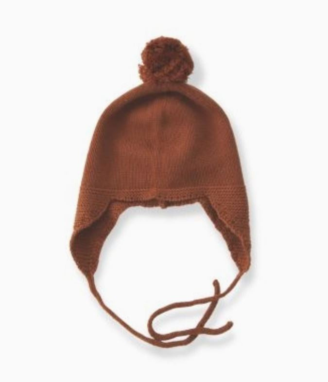 Knit Bonnet Rust