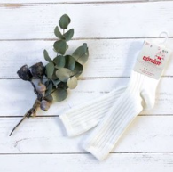 Condor Ribbed Knee High Socks Cream (Beauden Registry)