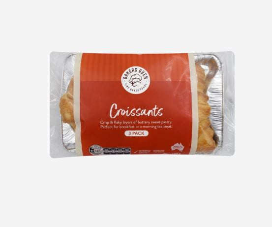 Bakers Oven Croissants 3 pk 189g
