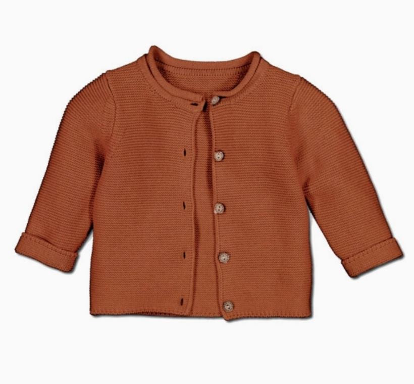 Charlie Cardigan Rust