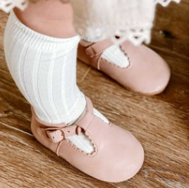 Condor Ribbed Knee High Socks Off White 0 (Brielle Registry)