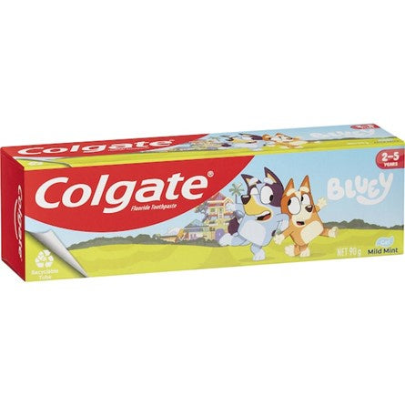 Colgate Kids Toothpaste Bluey 2 - 5 Years 90g