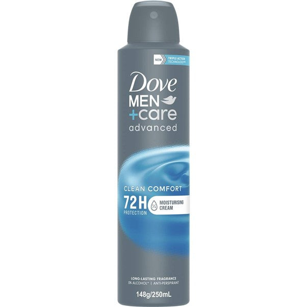 Dove Men Care Advanced Antiperspirant Clean Comfort 250ml