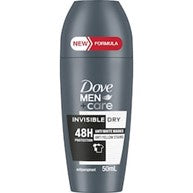 Dove Men Care Roll On Deodorant Invisible Dry 50ml
