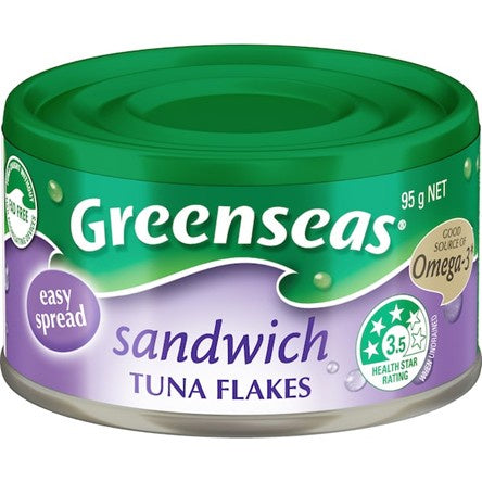 Greenseas Tuna Sandwich Tuna Flakes 95g