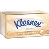 Kleenex Tissues Extra Care 3 Ply Aloe Vera & Vitamin E 95pk