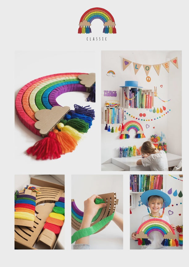 Koko Cardboards DIY | Rainbow