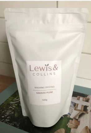 Lewis & Collins Pouch Washing Crystal Scent -Kakadu Plum-1kg