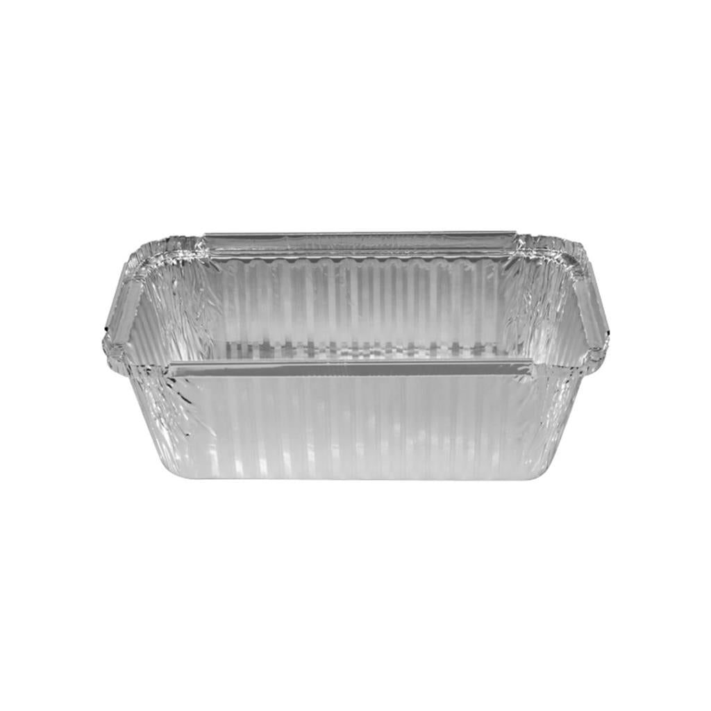 Foil Container #446 Rect Takeaway 850ml/Lid 10pk