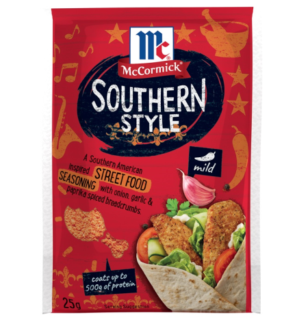 McCormick Street Food Southern Style Seasoning 25g