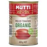 Mutti Organic Peeled Tomatoes 400g