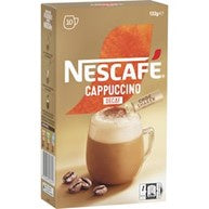 Nescafe Cappuccino Decaf Coffee Sachets 10pk