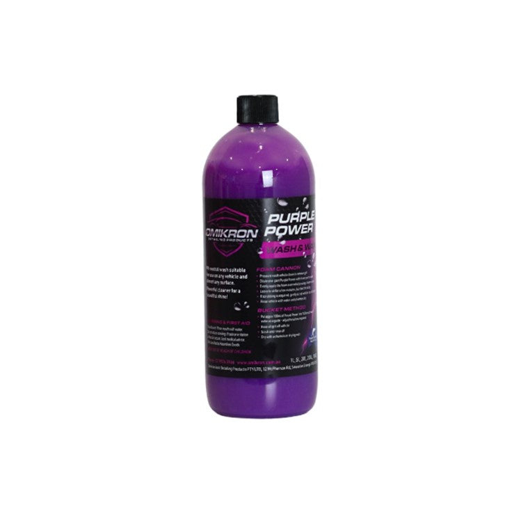 Omikron Purple Power Car Wash & Wax 1L