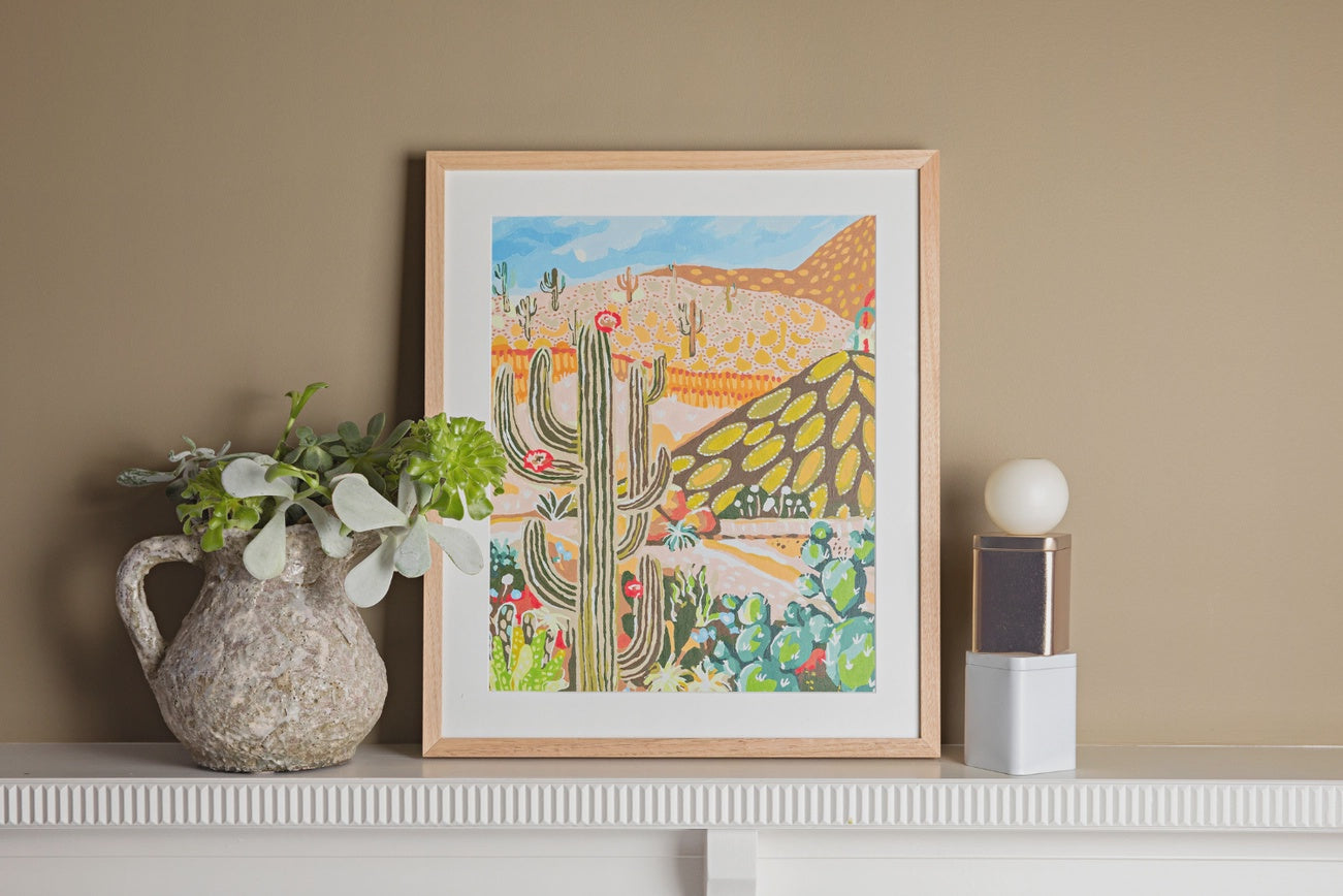 Paint By Numbers - Cactus Valley