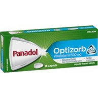 Panadol Optizorb Caplets 16pk