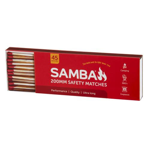 Samba 200mm Safety Matches 45pk