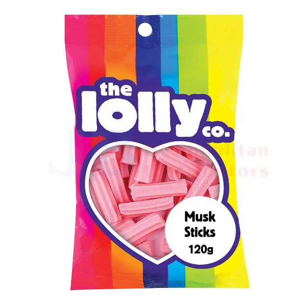 Lolly Co Musk Sticks 120g