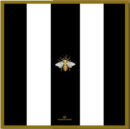 Manor Road Cheese Board Cards - Striped Bee - 8pk