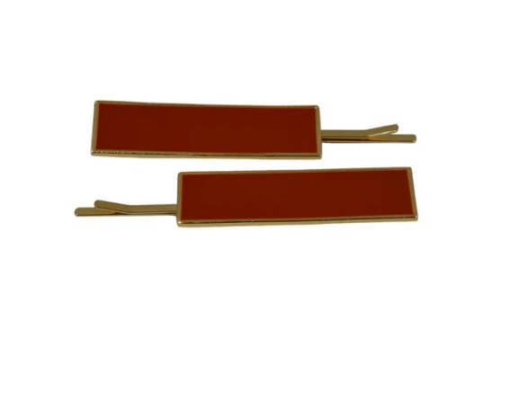 Panache Style Bailey Slide Clip - Burnt Orange