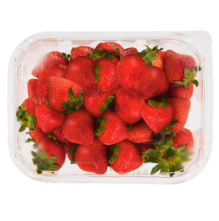 Strawberries punnet