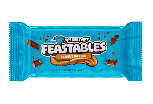 Mr Beast Feastables Peanut Butter 35g