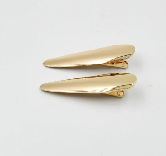 Panache Style Gold Triangle Clips