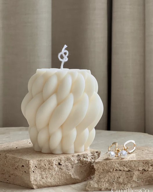 Interwoven Candle